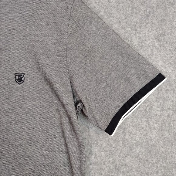 Kooples Shirt Mens Size S Womens M Polo Gray Academia Preppy Lightweight NEW - Picture 3 of 11